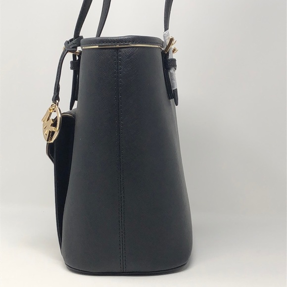 NWT Michael kors saffiano Frame  leather tote - Picture 4 of 8